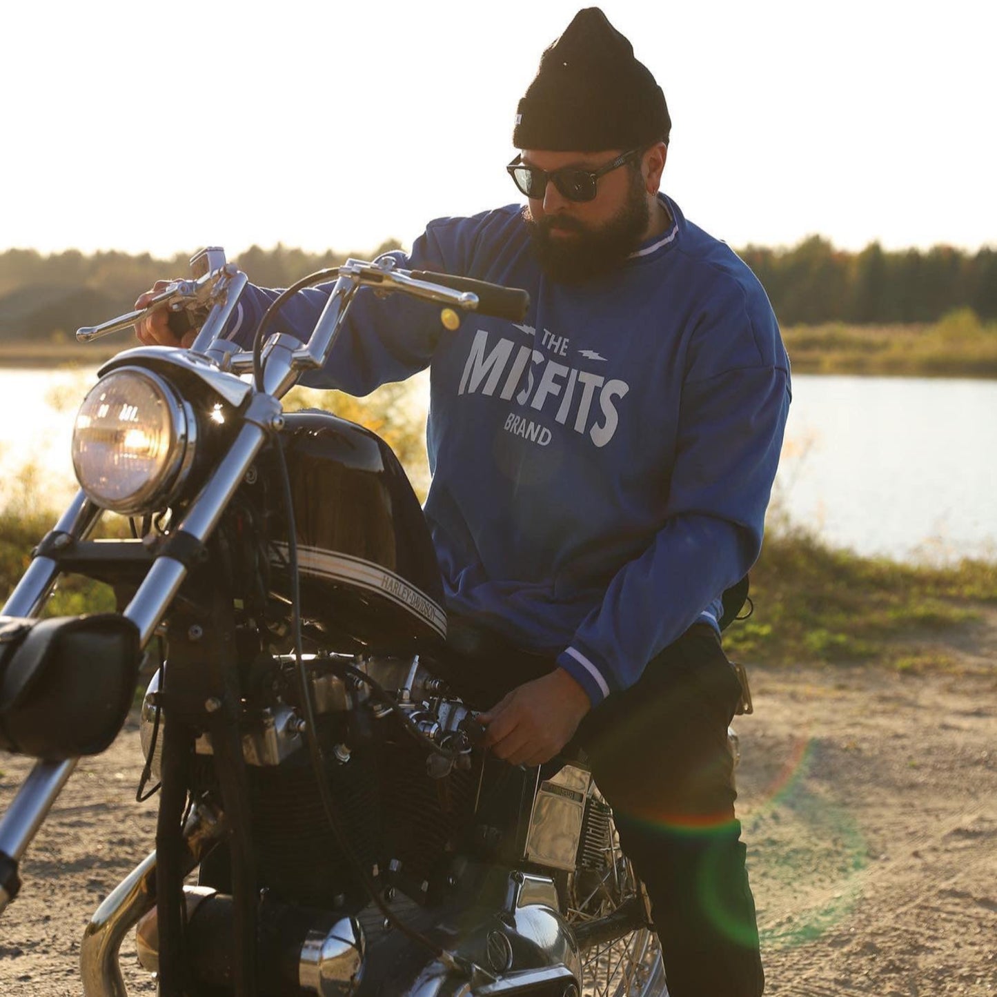 The Misfits Brand - Crewneck (Royal Blue)