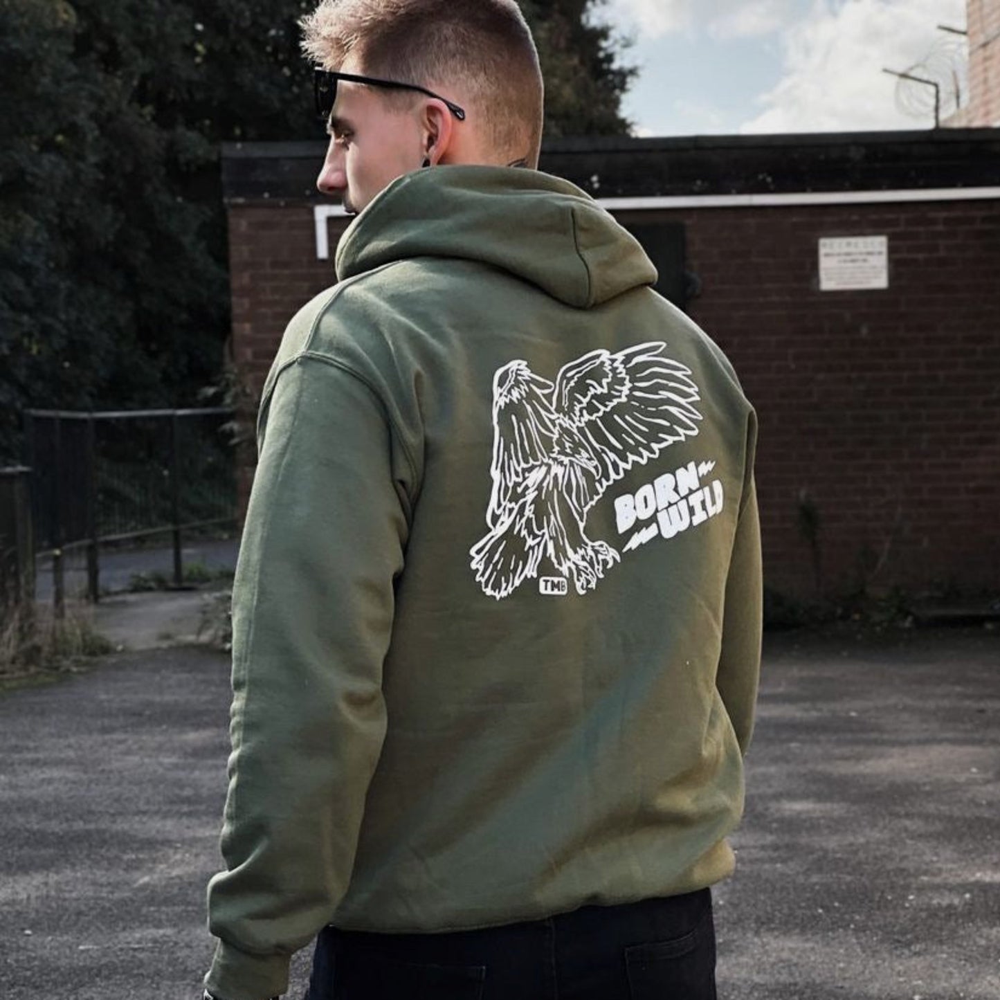 Born Wild - Eagle Hoodie