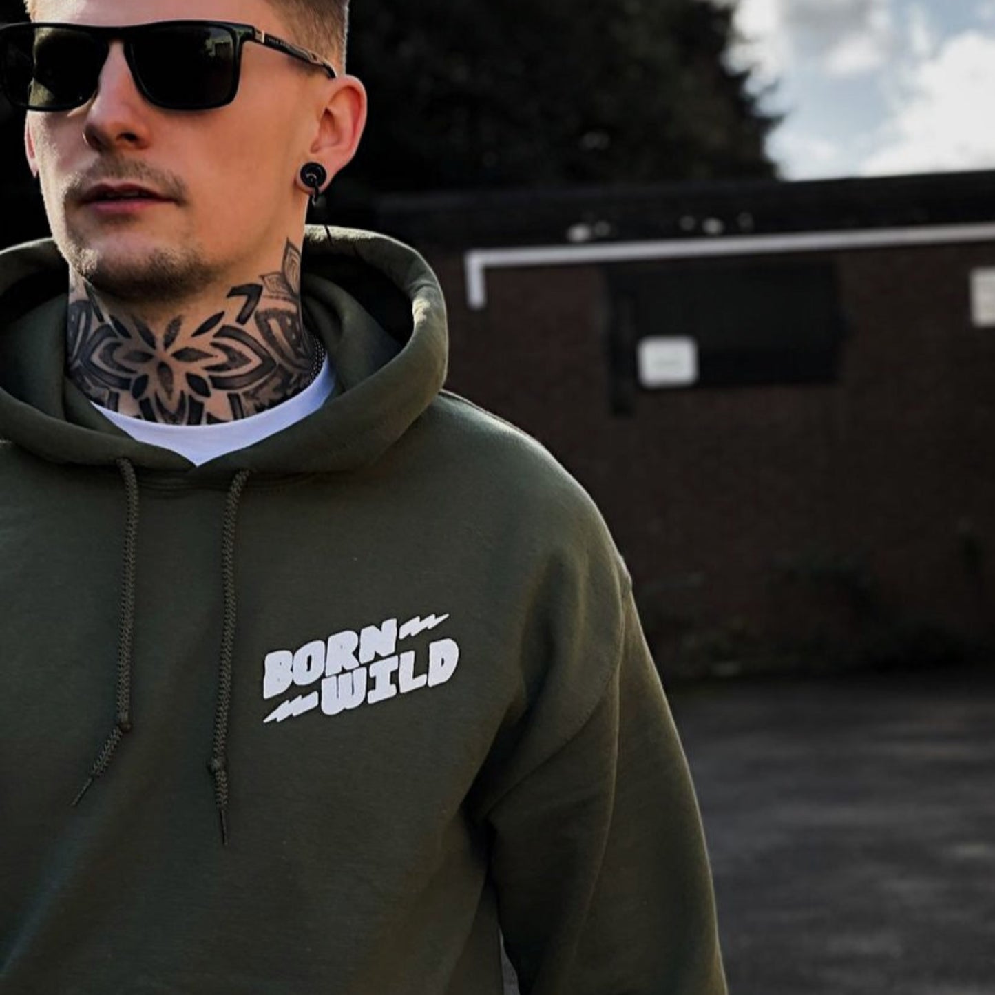 Born Wild - Eagle Hoodie