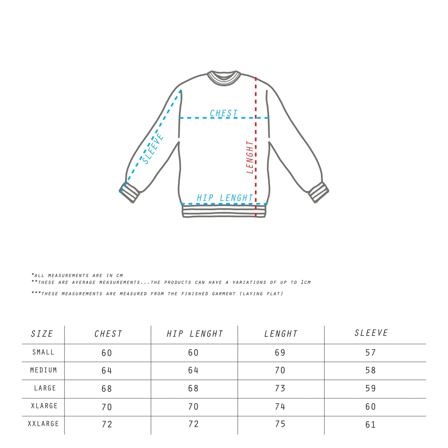 The Misfits Brand - Crewneck (Royal Blue)