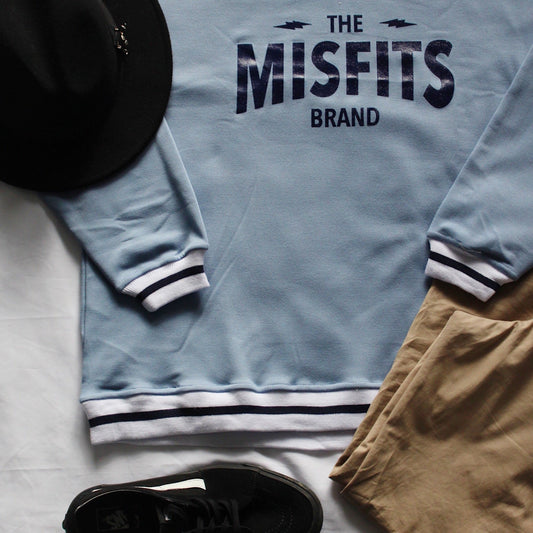 The Misfits Brand - Crewneck (Yale Blue)